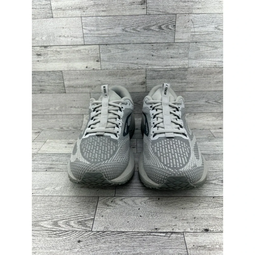 Brooks Revel 7 Women Running Shoes Grey White 1204241B036 Size‎ 9.5 Medium B
